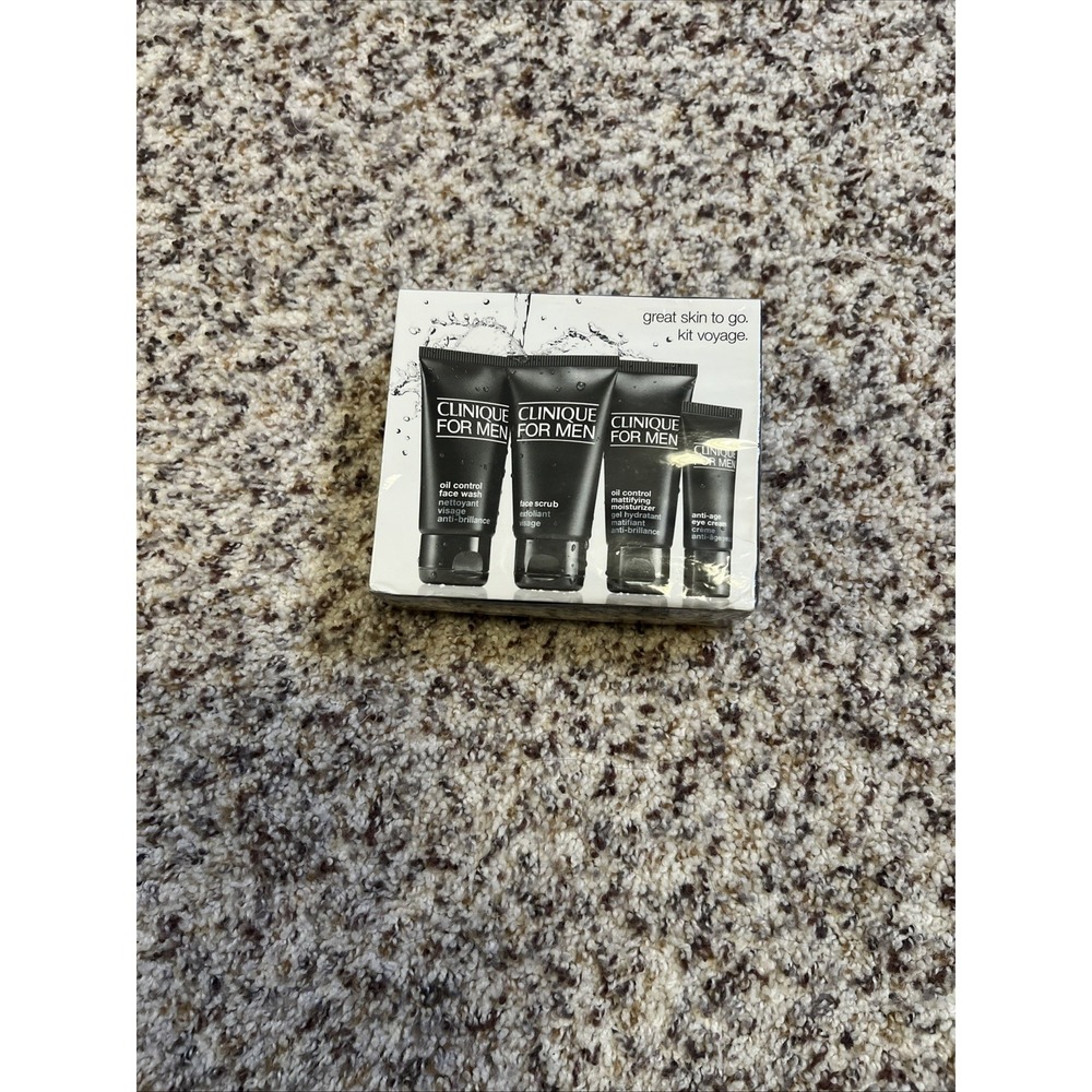 Clinique For Men New Great Skin To Go Set For Normal To Oily Skin